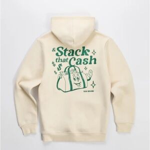 Sz various Reason Cream Hoodie with Graphic Design